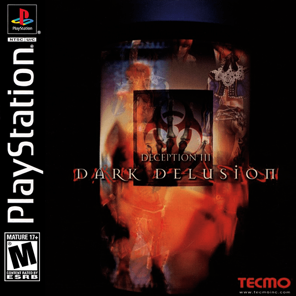 Deception III Dark Delusion box art for Playstation